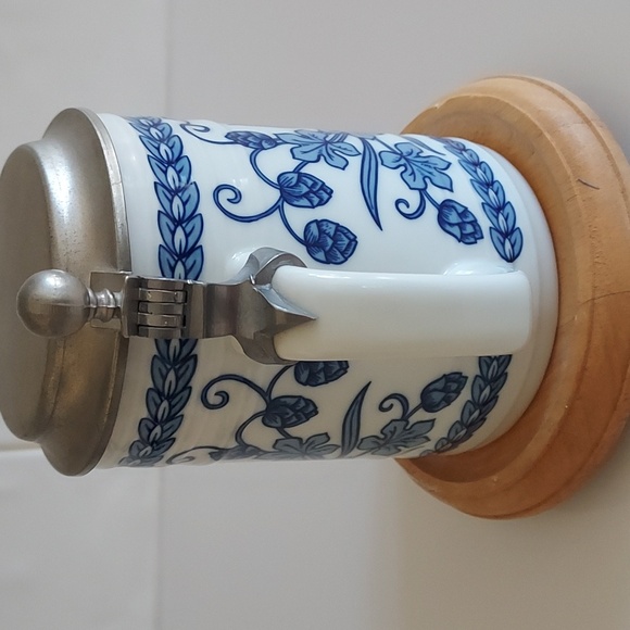 Vintage German Porcelain Beer Stein With Pewter Lid - Schönwald Germany - Picture 5 of 17